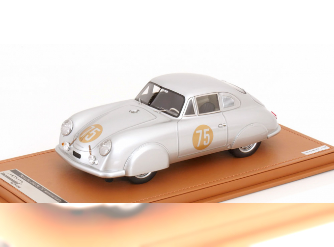 PORSCHE 356 Sl №75 Special Edition Of The First 24h Le Mans Winner Of Category (1951) - Guarantee Paper Included, Silver