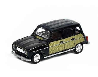 RENAULT R4 Parisienne (1963), black / yellow