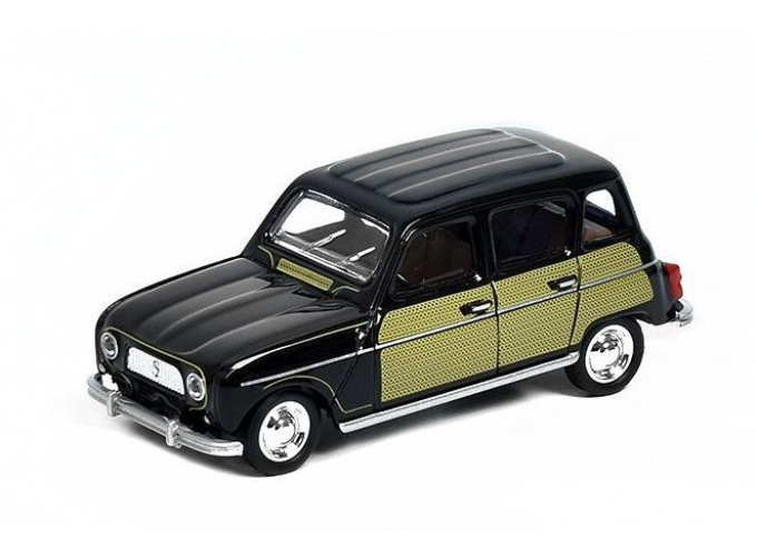 RENAULT R4 Parisienne (1963), black / yellow