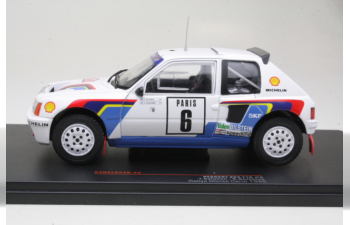 PEUGEOT 205 Turbo 16 #6 "Peugeot Talbot Sport" Salonen/Harjanne 3 место Rally Monte Carlo Чемпион мира (1985)