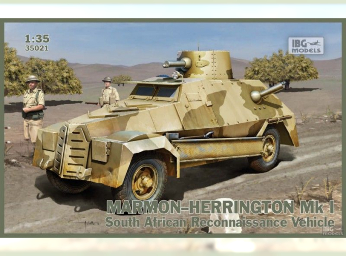 Сборная модель Британский бронеавтомобиль MARMON-HERRINGTON Mk.I