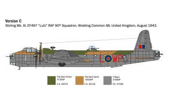 Сборная модель самолет СТИРЛИНГ MK.III