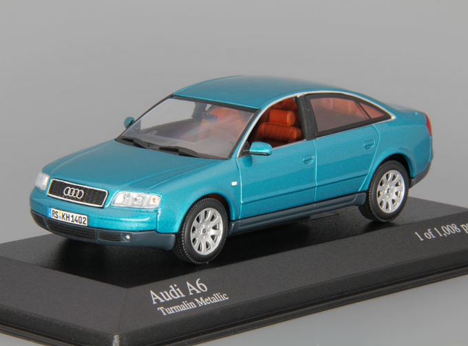 AUDI A6 (1997), green metallic