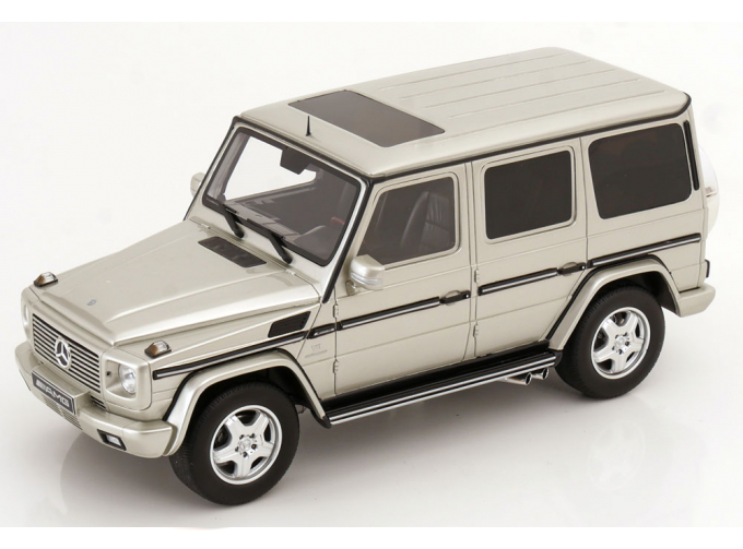 MERCEDES-BENZ G55 AMG (2003), silver