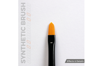 Синтетическая кисть - Плоская Hammer / AK SYNTHETIC BRUSH – HAMMER