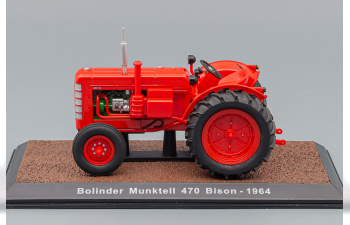 BOLINDER-MUNKTELL 470 Bison Tractor (1964), red