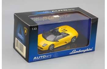 LAMBORGHINI Barchetta Concept Car 2003, yellow met