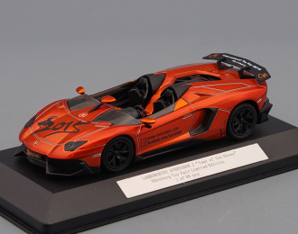 LAMBORGHINI Aventador J "Year of the Sheep" Nurnberg Toy Fair 2015, orange metallic