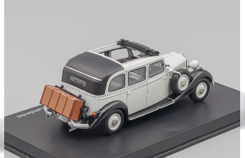 (Уценка!) MERCEDES-BENZ 260D W138 Pullman landaulet Berlin taxi (1936-1941), black / grey