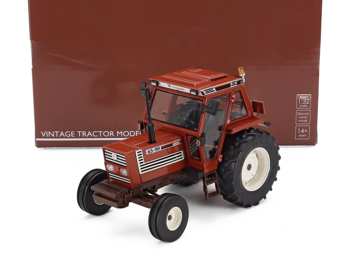 FIAT 65-90 Tractor Superconfort Cab 2wd (1997), Brown