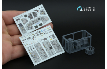 3D Декаль интерьера кабины Tornado Gr.1 (Italeri) (малая версия) (с 3D-печатными деталями)