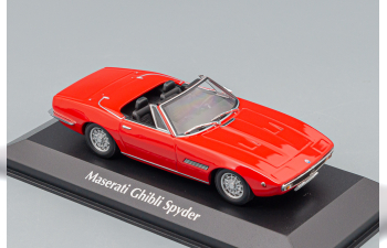 MASERATI Ghibli Spider (1969), Red