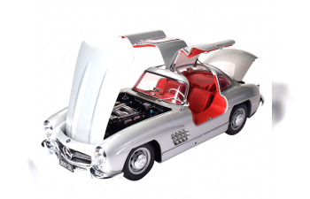 Сборная модель MERCEDES-BENZ 300 SL Gullwing KIT with 602 parts, silver