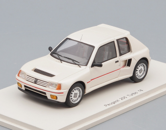 PEUGEOT 205 T16 road version 1984, white pearl