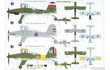 Сборная модель Fieseler Fi 167 "Over Balkans"