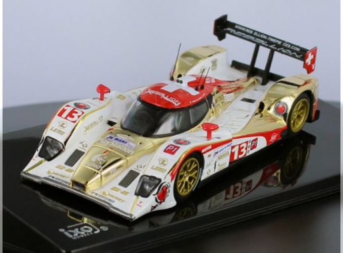 LOLA B10/60 LMP1 13 J.Boulion - A.Belicchi - G.Smith Le Mans 2010, white