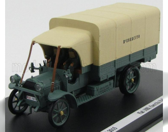 FIAT 18bl Truck Telonato Esercito Italiano (1915) - 100th Anniversary La Grande Guerra, Military Green
