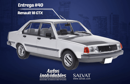 RENAULT 18 GTX (1985), silver