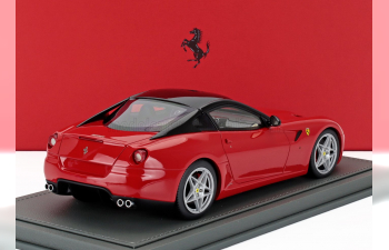 FERRARI 599 Gtb Fiorano (2007) - F-1 Gear Box - Con Vetrina - With Showcase, Rosso Corsa - Red