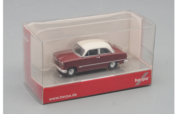 FORD Taunus 12M (G13), darkred / white