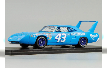 PLYMONRH Super Bird 43 Riverside 1970 Richard Petty, blue