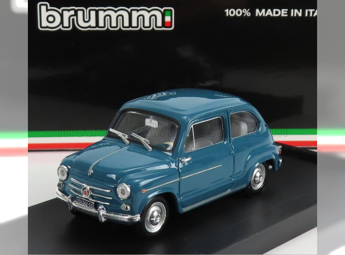 FIAT 600D BERLINA (1960), BLUE CHIARO - BLU