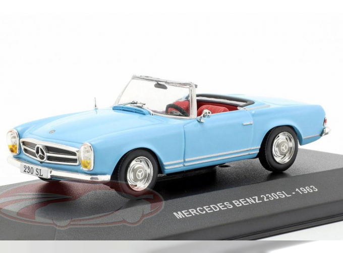 MERCEDES-BENZ 230SL Roadster (W113) (1963), light blue