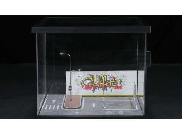 Diorama *08 streetscape with light*