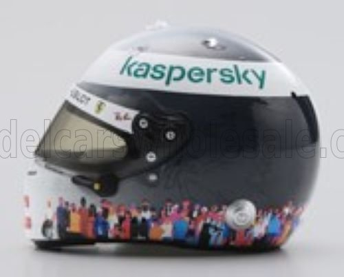HELMET F1 Casco Helmet Sebastian Vettel Sf1000 Team Scuderia Ferrari №5 3rd Turkish Gp (2020), Black White