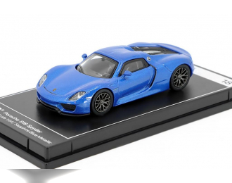PORSCHE 918 Spyder (2013), blue metallic