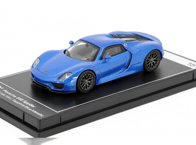 PORSCHE 918 Spyder (2013), blue metallic