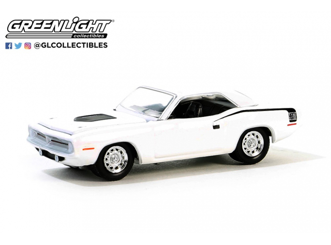 PLYMOUTH Hemi ‘Cuda (1970), Alpine White