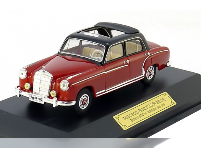 MERCEDES-BENZ 220 S W150 Ponton (1956-1959), red black