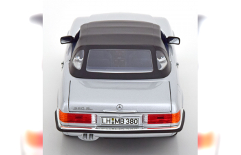 MERCEDES-BENZ 380SL R107 (1985), silver