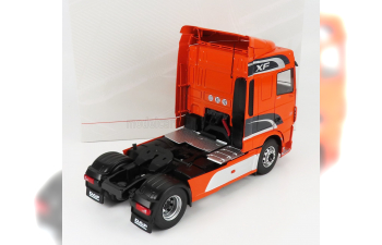 DAF XF SPACE CAB TRACTOR TRUCK 2-ASSI (2016), ORANGE SILVER