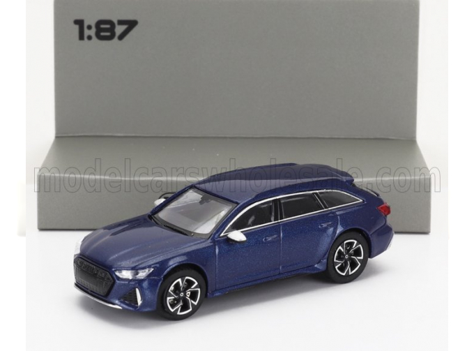 AUDI A6 Rs6 Avant Sw Station Wagon (2019), Blue