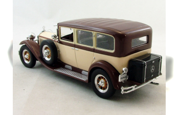 MERCEDES-BENZ Nurburg 460 Pullman-Limousine (1929), Mercedes-Benz Offizielle Modell-Sammlung 30, коричневый