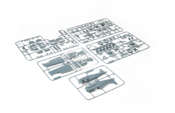 Сборная модель американский истребитель F4F-4 Wildcat аоздний (Weekend)