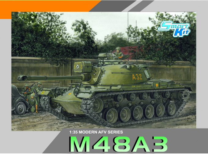 Сборная модель M48A3