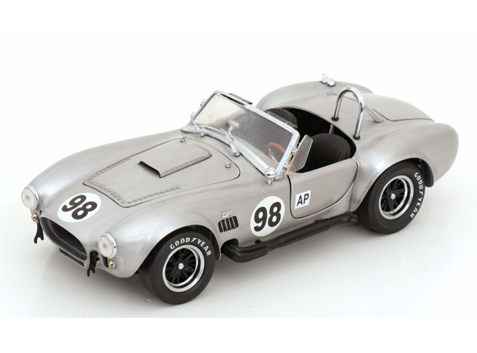 SHELBY Cobra 427 S/C No 98, Caroll Shelby, silver
