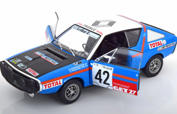 RENAULT R17 Mk1 N42 Rally Abidjan Nice (1976), Blue