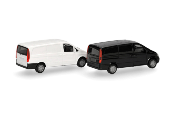 Сборная модель набор из 2 моделей Mercedes-Benz Vito Kasten 2010