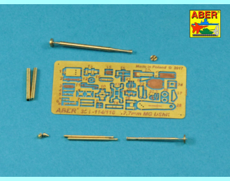 Металлический ствол для BARREL & PARTS for RUSSIAN 12,7mm HEAVY MG DShK WWII version