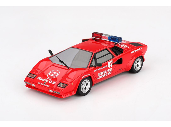 LAMBORGHINI Countach Safety Car F1 Monaco Gp (1983), Red