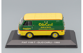 FIAT 1100 T Olio Carli (1968), green yellow