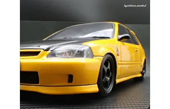 HONDA Civic (EK9) Type R *carbon bonnet* Initial D, yellow