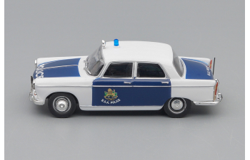 PEUGEOT 404 Британская полиция Южной Африки, Полицейские Машины Мира 47, белый с синим