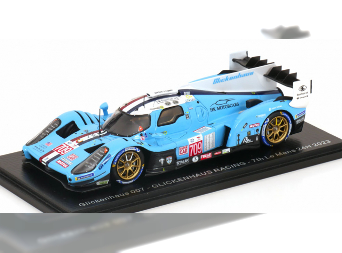 GLICKENHAUS 007 No 709 24h Le Mans, Mailleux/Berthon/Gutierrez (2023)