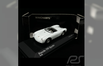 PORSCHE 550 Spyder (1955), white