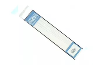 Пластиковый профиль квадратный 1,0мм*250мм, 8шт